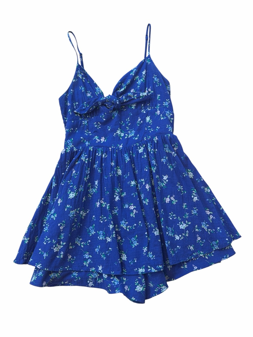 Altar'd State Blue Floral Romper